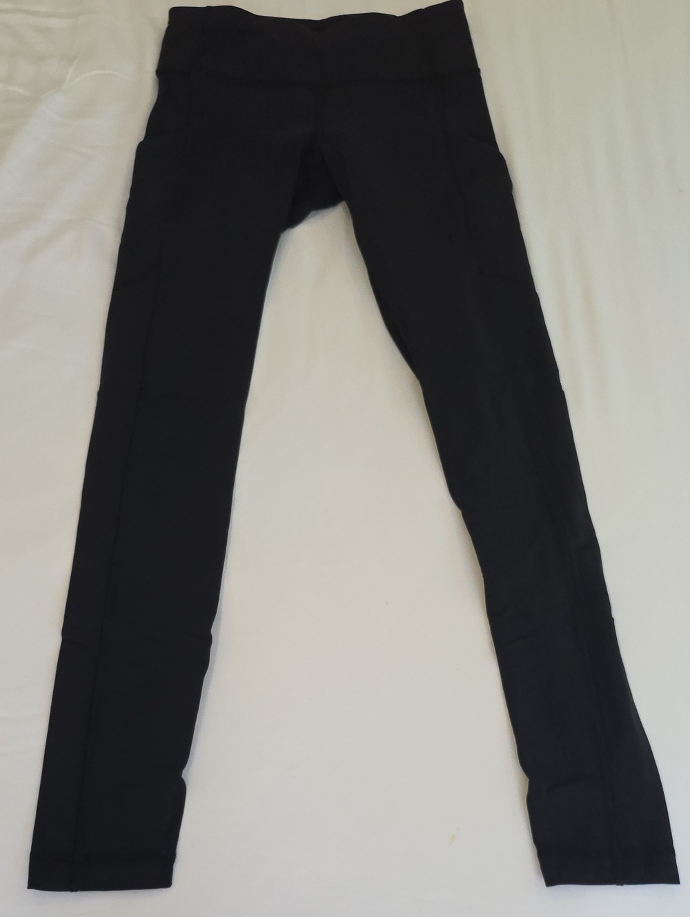 Lululemon Black High-Waist Yoga Leggings. Size 4.